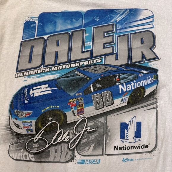 Chase Authentic NASCAR Dale Jr T-shirt Large Vintage Y2K - Picture 8 of 10